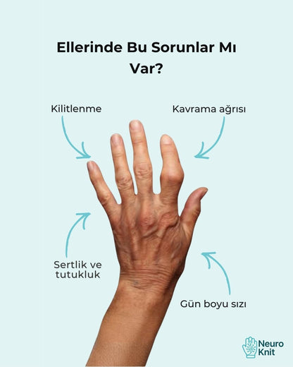 Neuro Knit Aktif Yaşam Destek Eldiveni